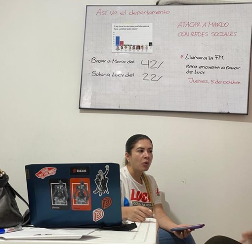 La campaña sucia de Lucy García Montes en Sucre: Manipulación de Encuestas