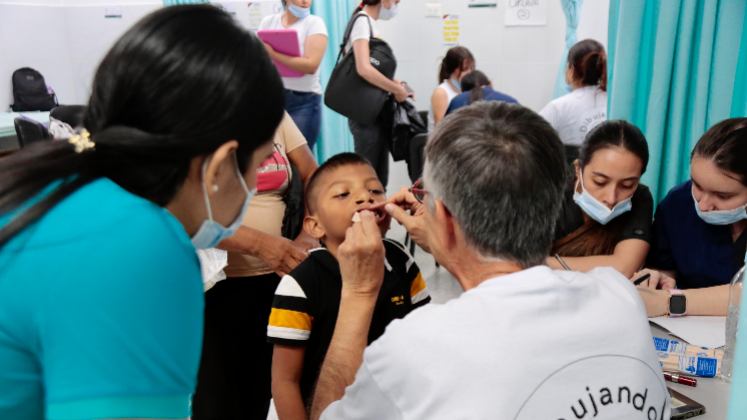 Jornada quirúrgica para niños con labio fisurado y paladar hendido en Cúcuta