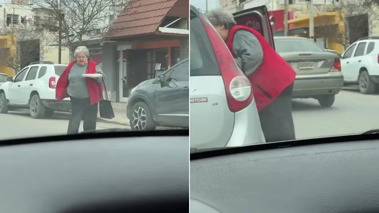 Abuela se Equivoca de Auto y el Momento se Vuelve Viral