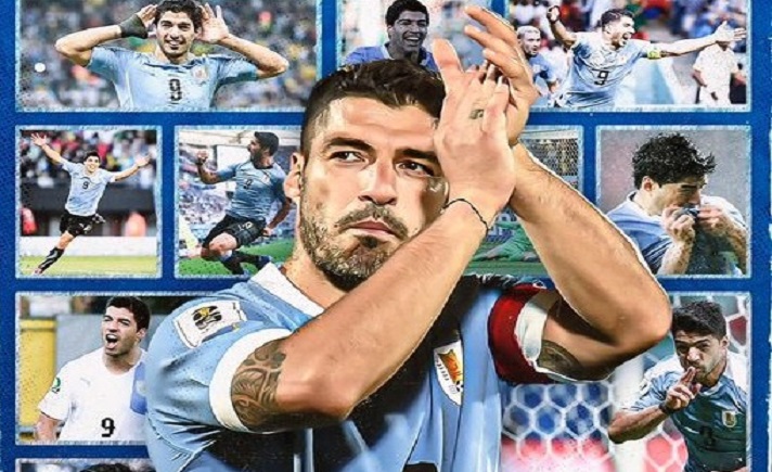 Luis Suárez anuncia su retiro de la selección uruguaya: “El del viernes será mi último partido”