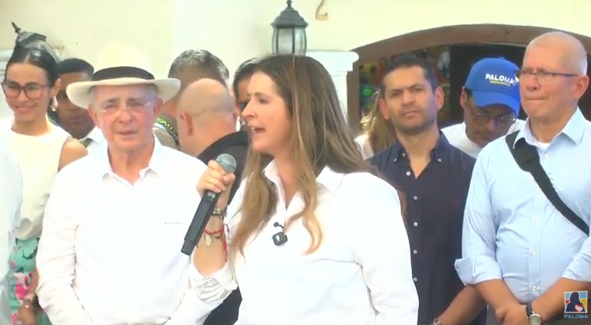 “Las mujeres ya no lloran, las mujeres gobiernan”: La ofensiva de seguridad de Paloma Valencia. “Las mujeres ya no lloran, las mujeres gobiernan”: La ofensiva de seguridad de Paloma Valencia.